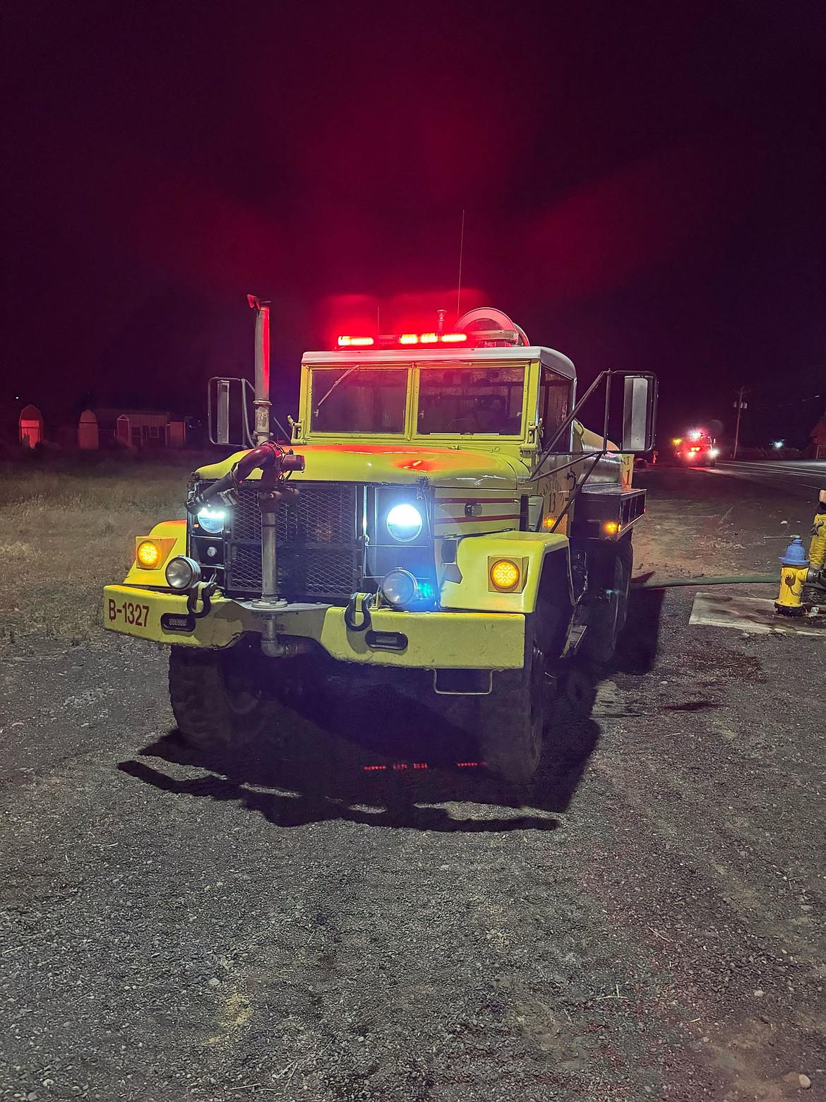 The cause of an Ephrata area wildfire Saturday night is assumed to be firework related, according to Grant County Fire District 13 Assistant Chief Todd Hufman. Hufman wants to remind residents not to light off fireworks where there is vegetation.