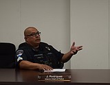 Warden hires interim police chief