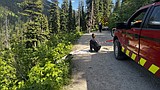 Only minor injuries reported after car plunges 400 feet off Jewel Basin Road