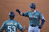 Mitch Garver and Mariners beat Rangers in 12 as all 3 games of series go extra innings