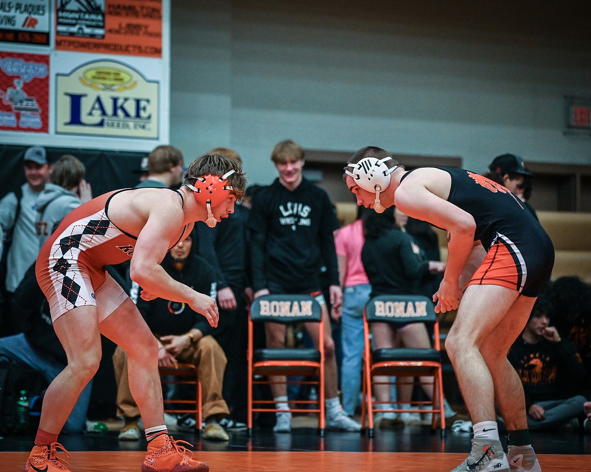 Koda King in his stance ready to be on the attack against his opponent. (Christa Umphrey photo)