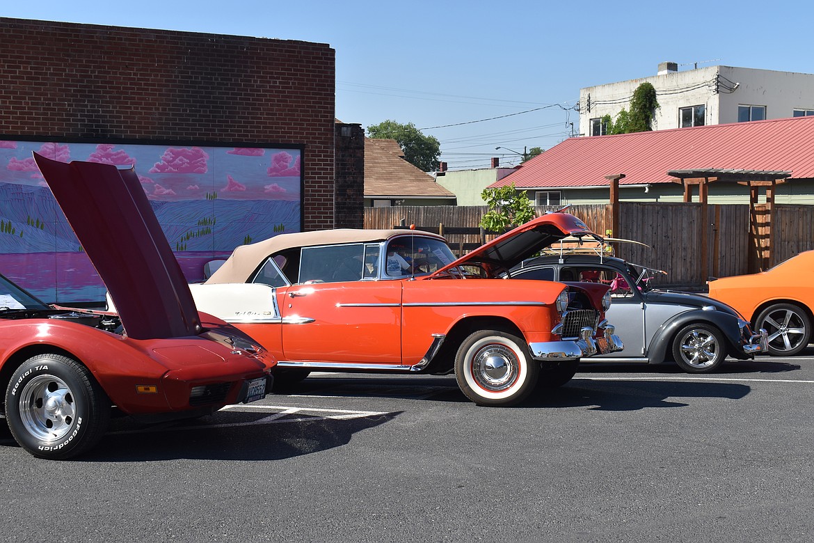 Classic vehicles gleam in the sun at last year’s Suds ‘N Sun in Soap Lake.