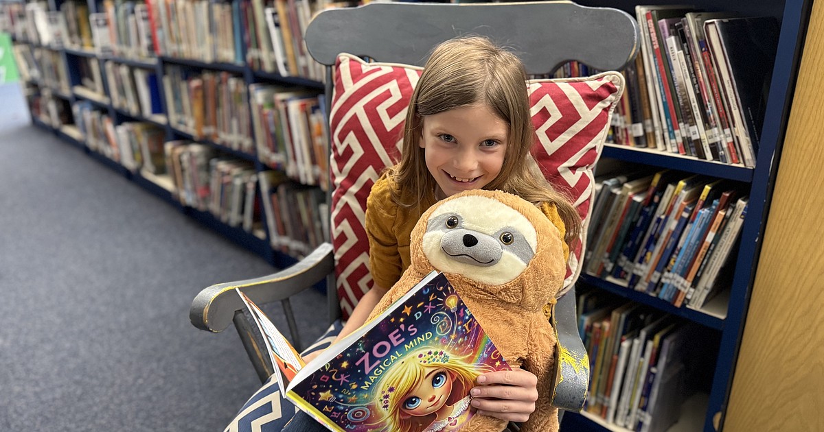 Making magic — Nine-year-old publishes first book about a girl with dyslexia, donates proceeds to Edgerton Elementary