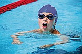Columbia Falls swim team wins home meet