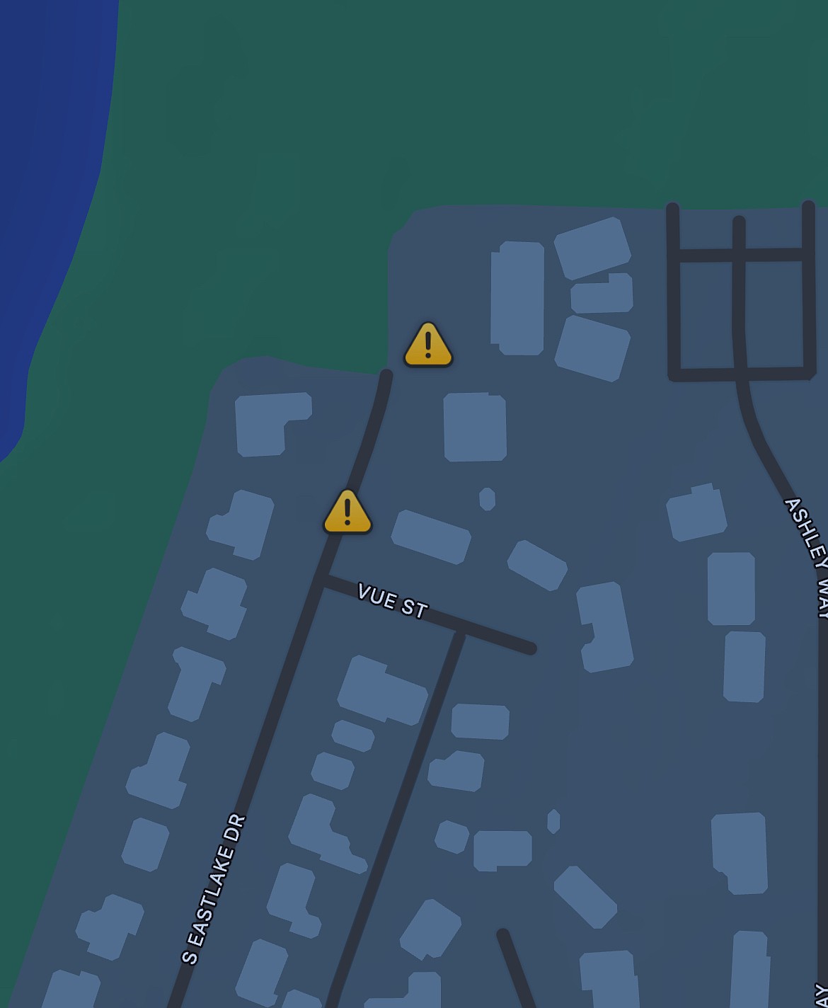 Approximate fire location.