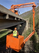 Bridge inspections planned west of St. Regis