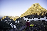 Glacier will see a July light snow, raw wind and rain Monday night into Tuesday