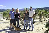 Families partner to open pick your own blueberry farm
