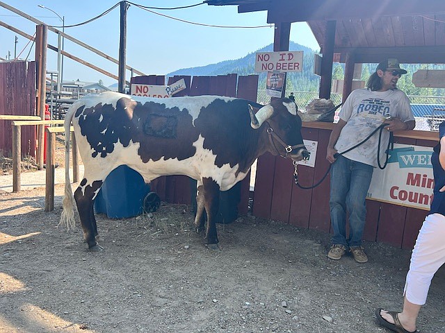 ID is required at the Superior LIONS Beer Booth, even if you bring your cow. (Photo provided)