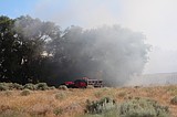 Fire near Mart Road burns about one acre