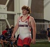 Mavericks Eli Anderson competes at Fargo National Championship