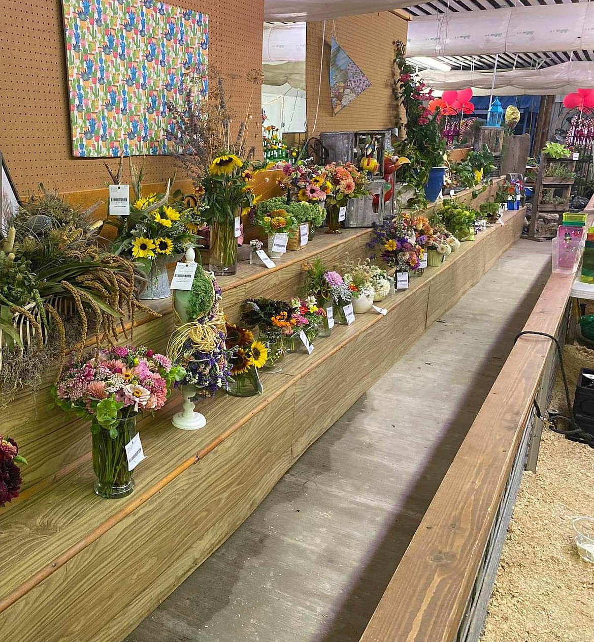 The Grant County Fair has categories for those who like to get creative with their floral displays.