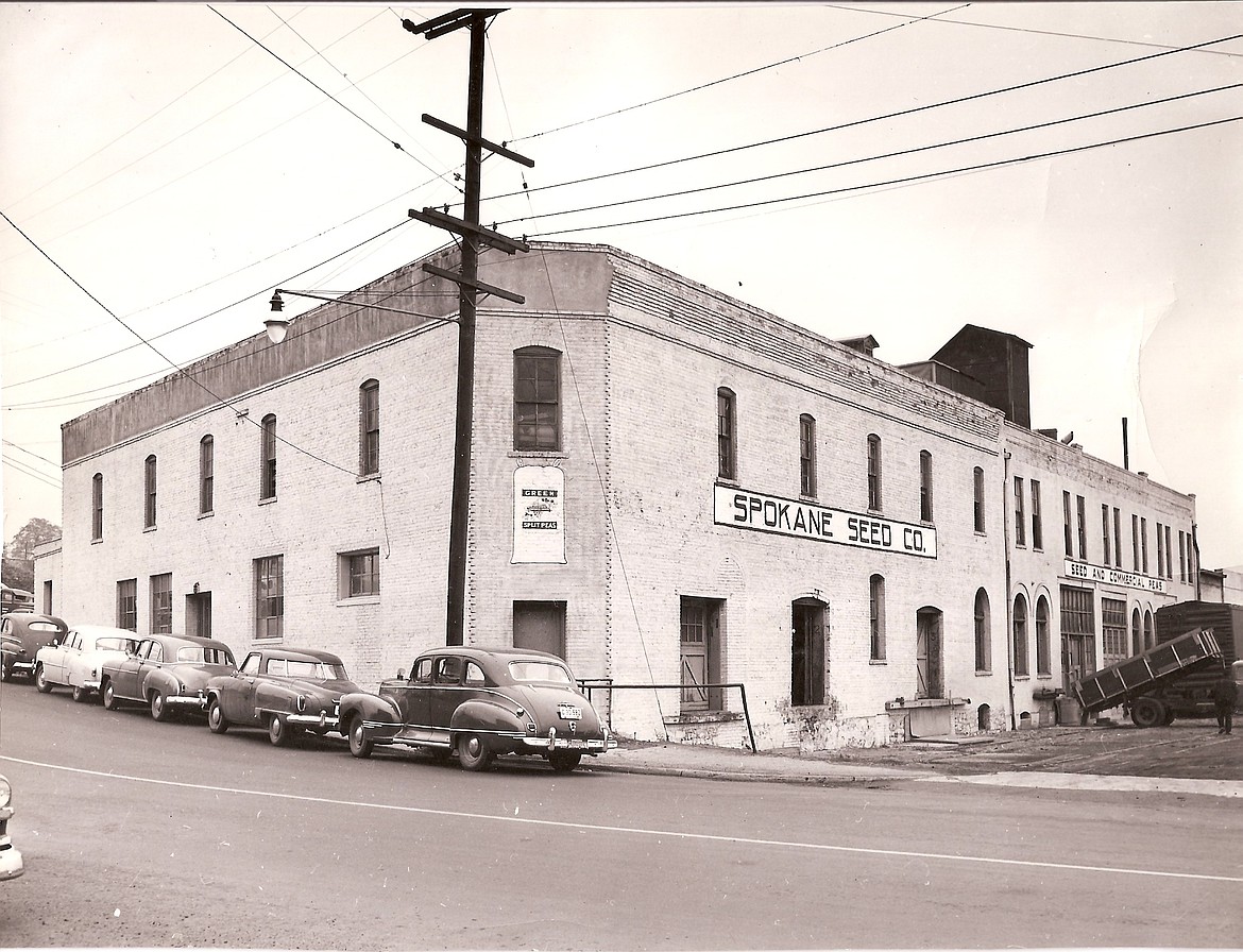 The Spokane Seed building back in the day.