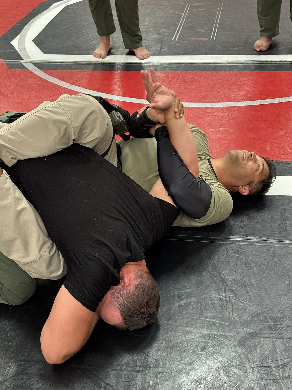 Adams County deputies participated in training the week of July 21 on Gracie Survival Tactics, commonly referred to as GST, a nationally recognized system of self-defense with Brazilian Jiu-Jitsu roots that is tailored for law enforcement.