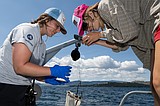 Marketing major gets her feet wet at Flathead Lake Biological Station