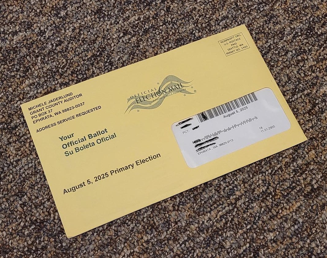 Primary election ballots are due Tuesday. Grant County Auditor Michele Jaderlund wants to remind people to turn their ballots in at a drop box or get it postmarked at the post office before or on Aug. 5.