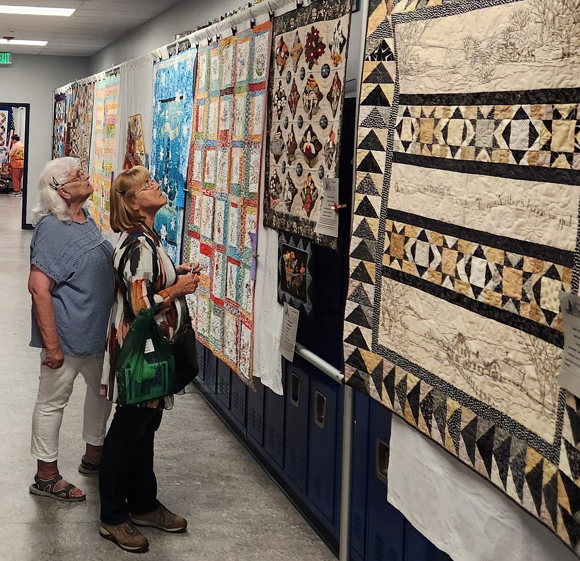 Mineral County Cabin Fever Quilters Guild annual show.