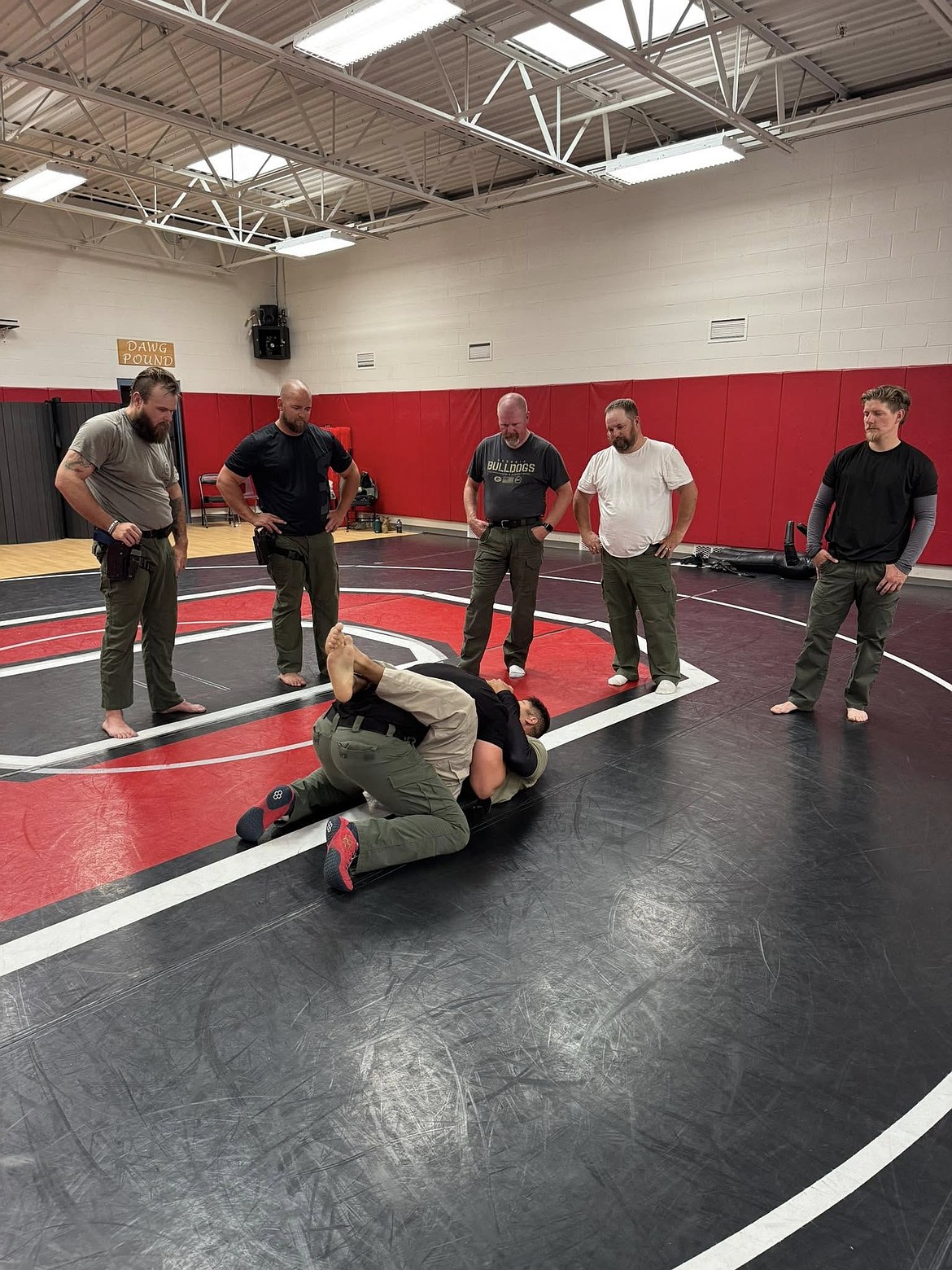 Adams County deputies participated in a defensive tactics training using the Gracie Survival Tactics method, a nationally recognized system. The tactics stem from Brazilian Jiu-Jitsu and are tailored specifically for law enforcement to control combative situations using control, leverage and minimal force. According to ACSO the training helps promote better outcomes for individuals that ACSO interacts with, especially those in high-stress encounters.