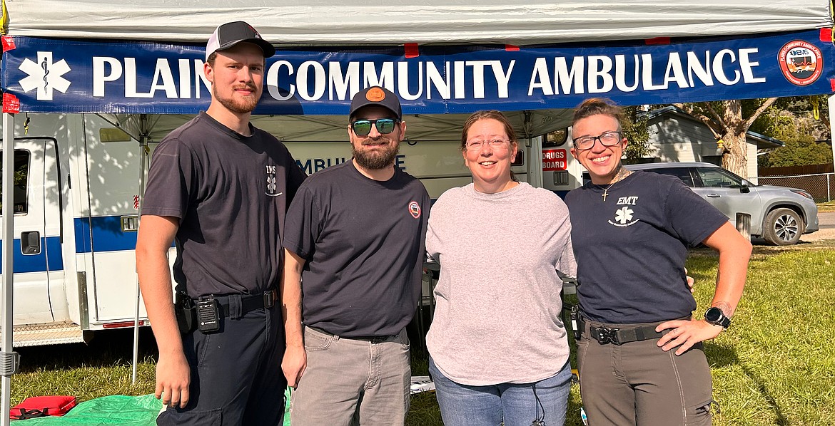 Plains Community Ambulance at the Splash n Bash. (Charles W Bickenheuser photo)