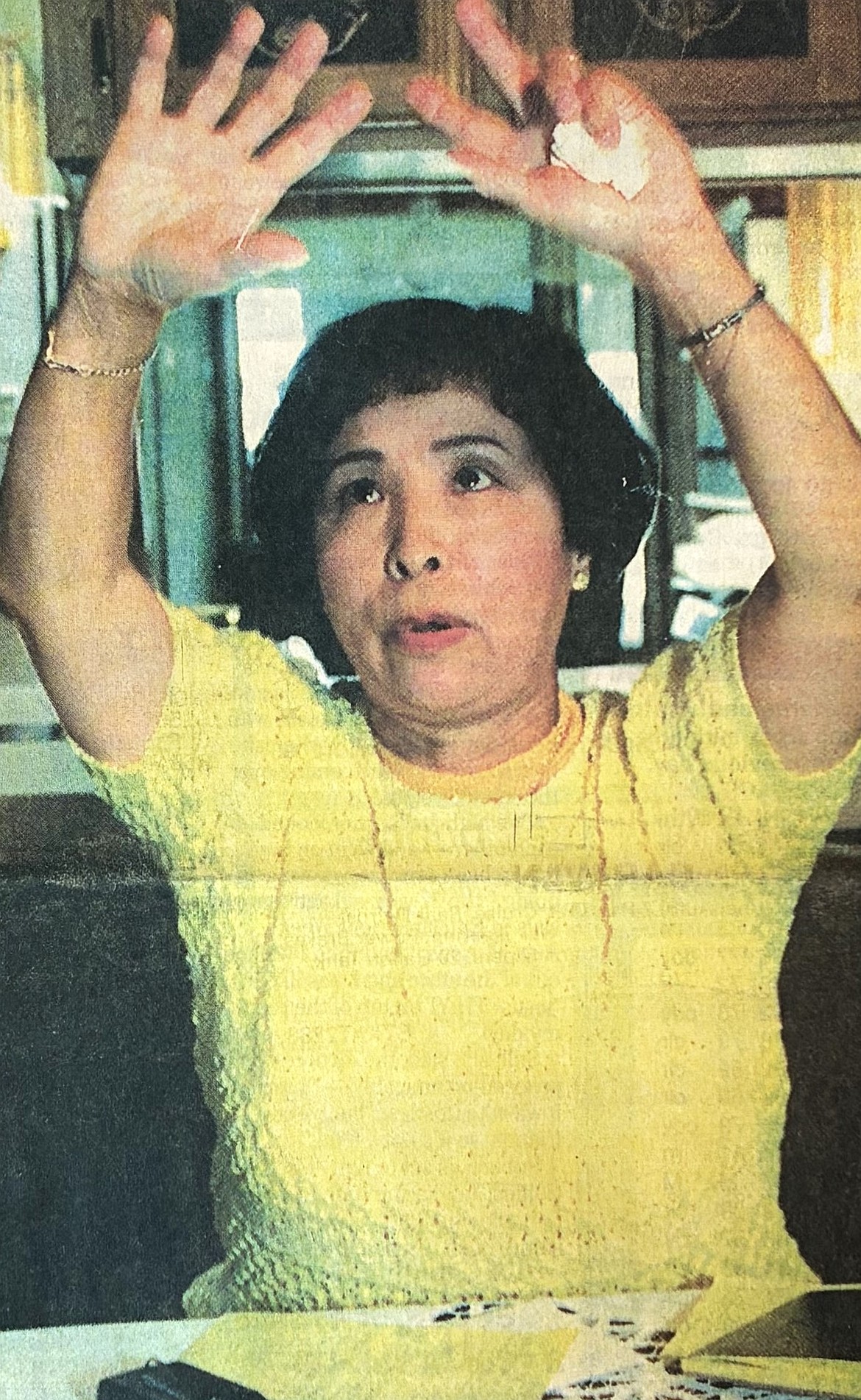 Eiko Alby in 1995 recalls being a teen entertainer on a Japanese cruise ship when she saw an atomic bomb blast.