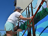 Mural expected to attract visitors to Post Falls Chamber
