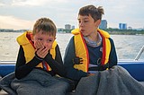 The Exhausted Dad: An 8-year-old, his mother and the sea