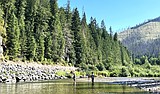 River fishing