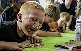 PHOTO: Pie eating contest fun at the Northwest Montana Fair and Rodeo