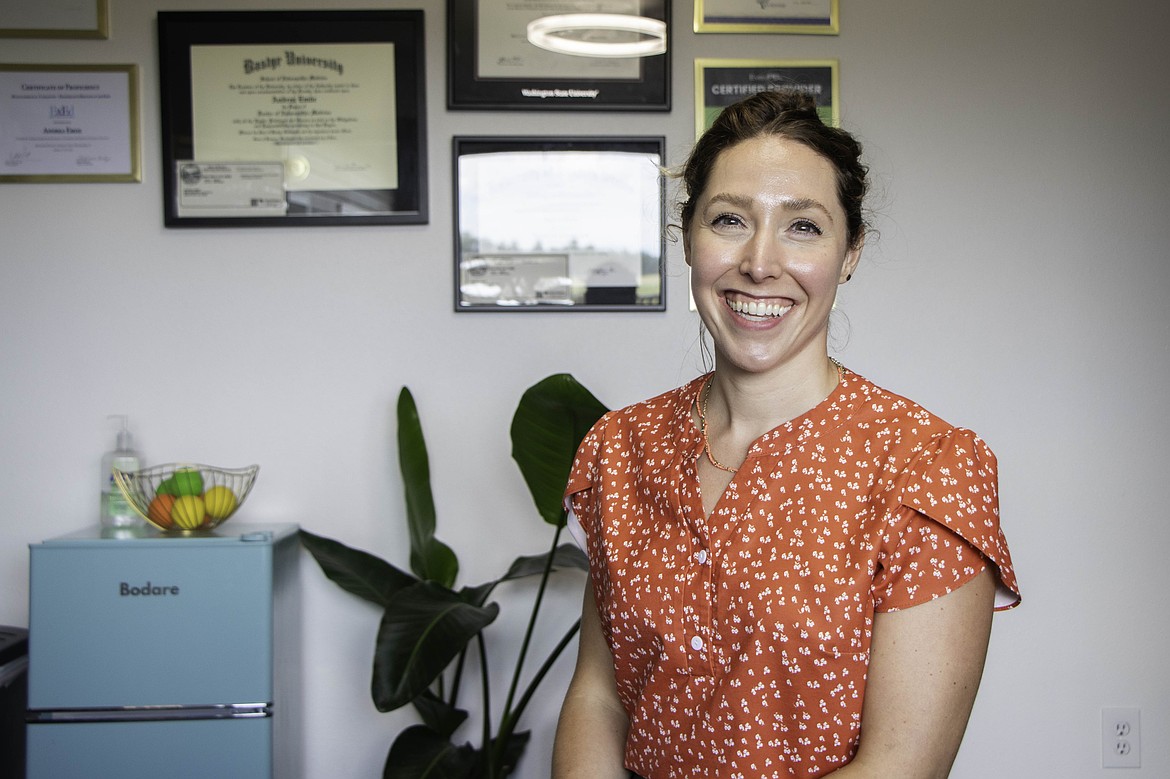 Andrea Emde, owner of Base Vitality. (Kate Heston/Daily Inter Lake)