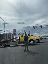 Traffic collision sends at least one to hospital Friday