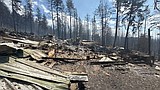 Family home destroyed in Sunset fire