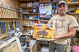 Columbia Heights woodworker crafts unique art from scraps