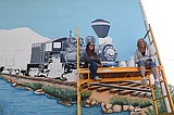 Heritage Museum mural celebrates Shay Ole Four Spot