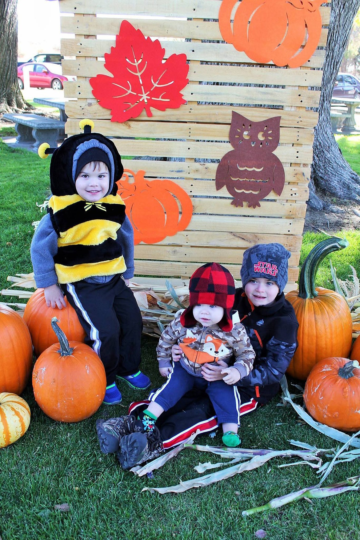Children enjoy the fall weather at a previous Wilson Creek Harvest Fest. The festival, which is returning this year after a hiatus, will be focused on free fun for the youngsters.