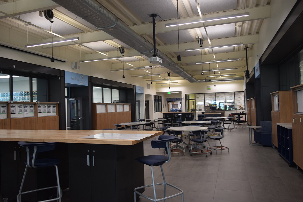 The fourth and fifth graders will learn from classrooms in a separate pod at Vanguard Academy. The elementary students will be separated from the high school students at the building.