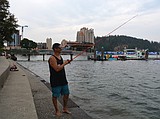 Lake Coeur d'Alene low for Labor Day
