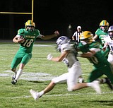 PREP FOOTBALL: Hawks flying high for now ... Hillman accounts for three second-half touchdowns as Lakeland holds off Lake City