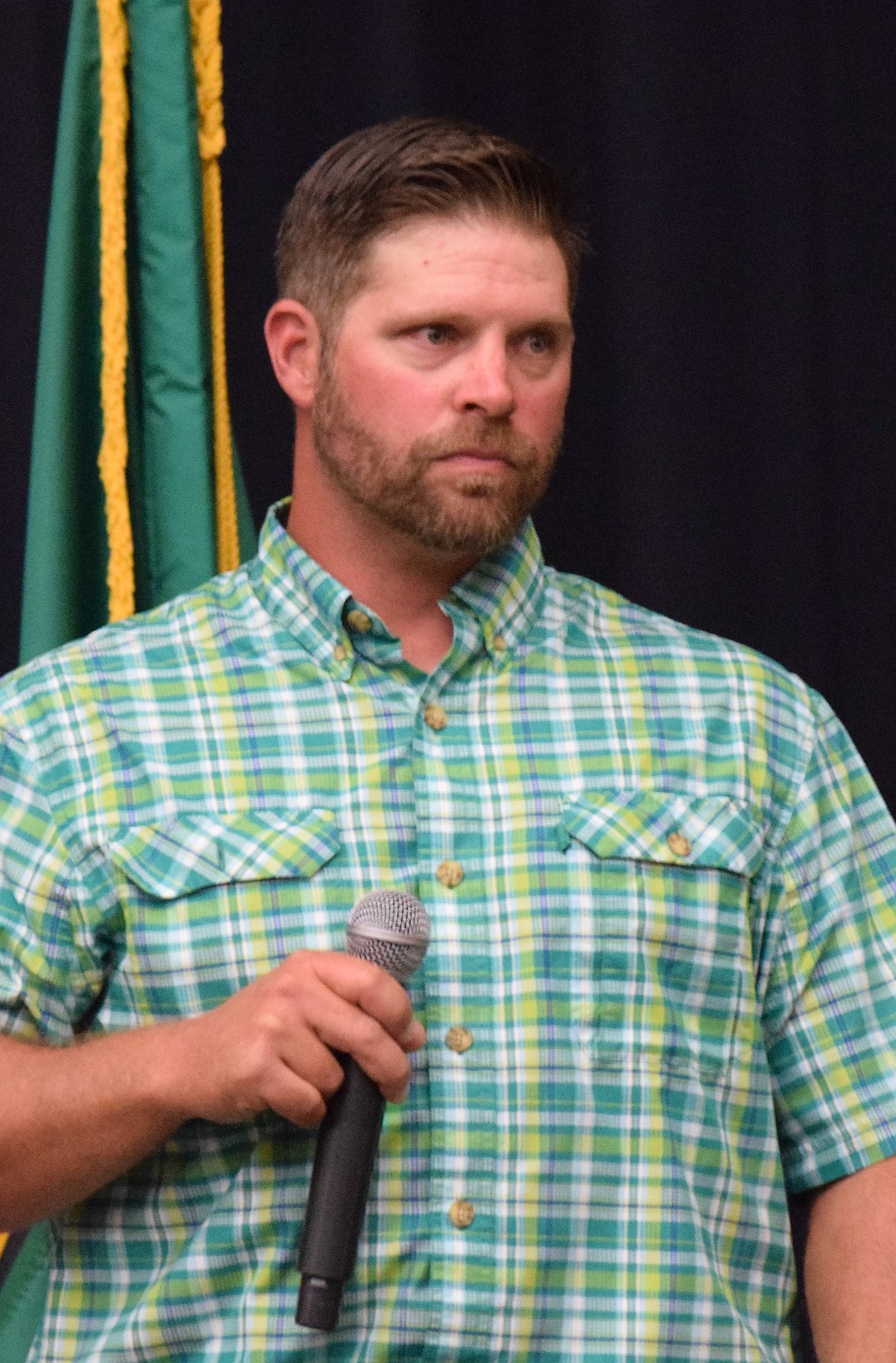 Matthus Leitz, is the unopposed candidate for the Grant County Port District 3 Port Commissioner position 2.