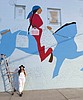 Massive Ronan mural evokes tribal culture, local scenery