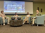 Students share experiences during mental health panel at NIC