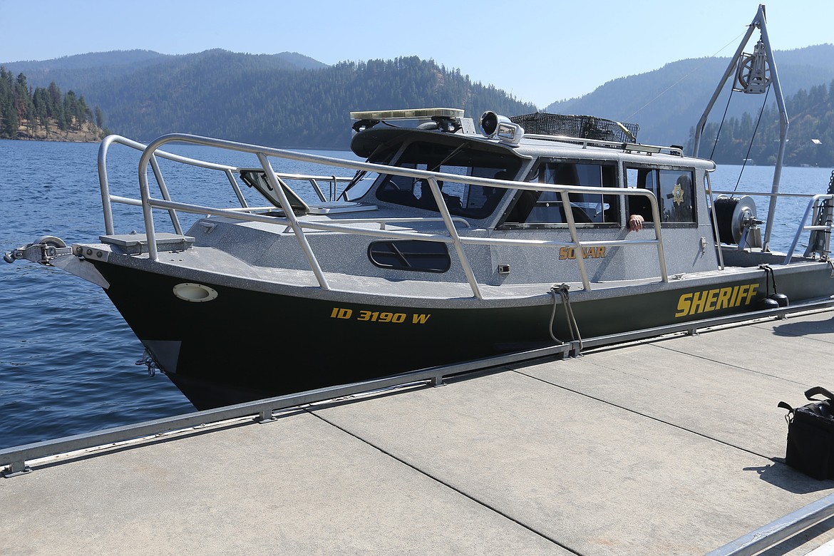 Kootenai County Sheriff's Marine Patrol tested out new sonar equipment Wednesday on Lake Coeur d'Alene.