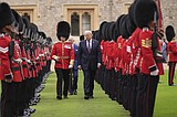 Trump basks in the pageantry at Windsor Castle during unprecedented second UK state visit