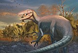 Scientists discover a new dinosaur from Argentina with a crocodile bone in its mouth