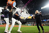 Mariners win AL West for 1st time in 24 years as Raleigh reaches 60 homers in 9-2 win over Rockies