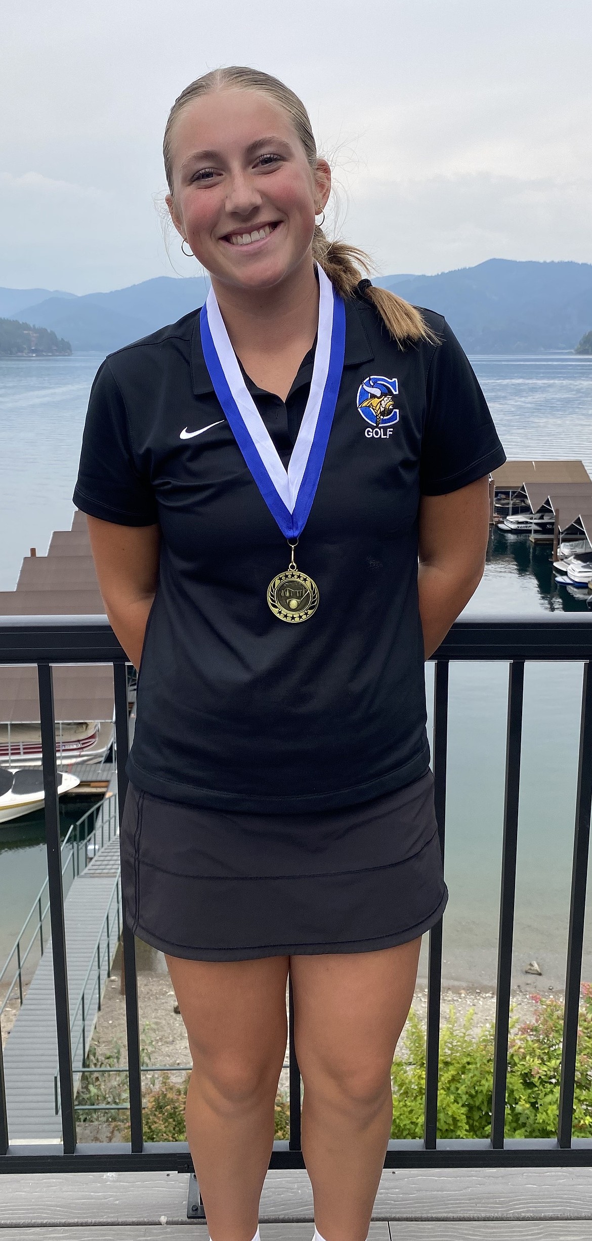 Courtesy photo
Coeur d'Alene sophomore Ella Wilson earned medalist honors at the Susan Mitchell Memorial Tournament on Monday at the Hayden Lake Country Club.