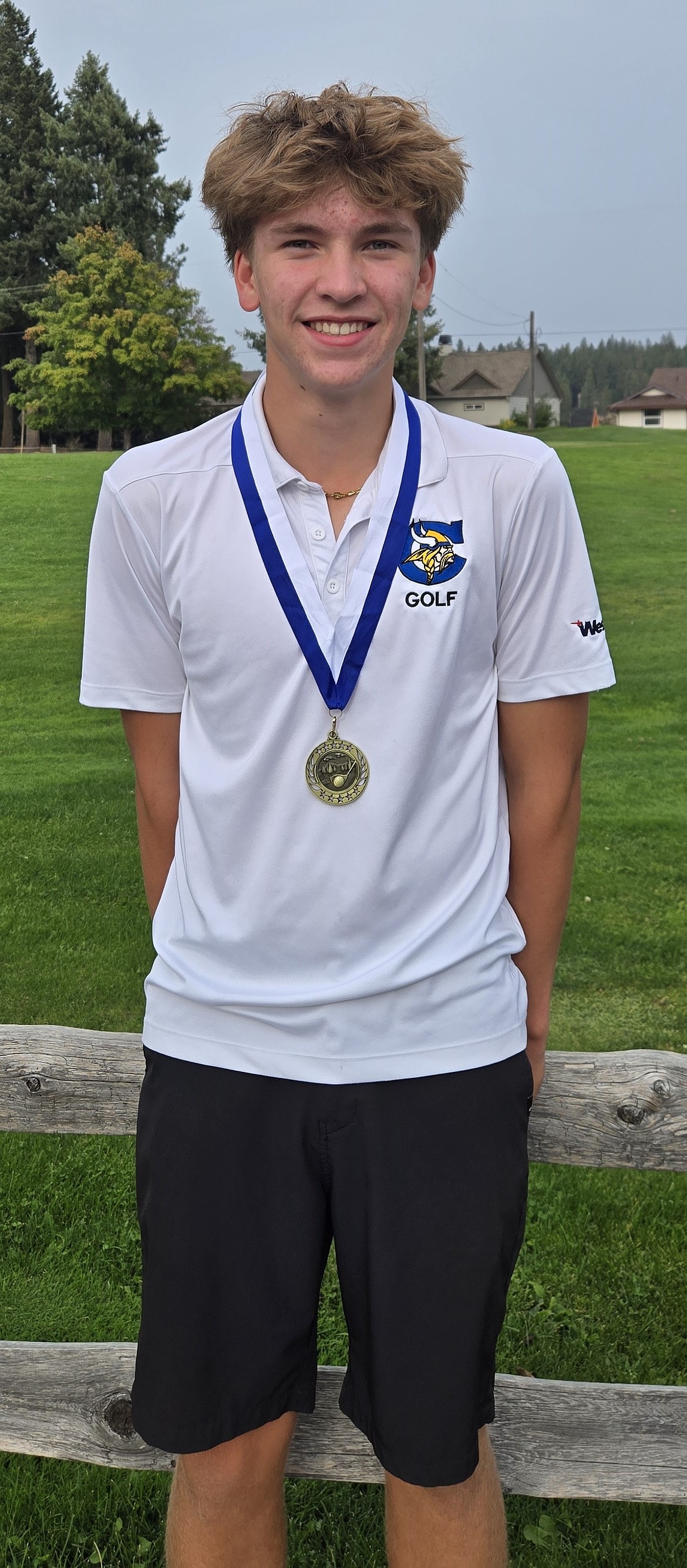 Courtesy photo
Coeur d'Alene sophomore Hunter Paquin earned medalist honors at the Jim Kraus Memorial Tournament on Monday at Avondale Golf Club in Hayden Lake.