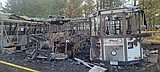 Creston fire that destroyed 3 trollies under investigation