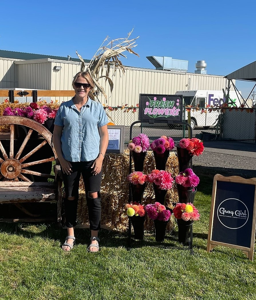 Sharing a love of growing things is a way of life for Gray Girl Farms owner Kylie Gray-Eilers.