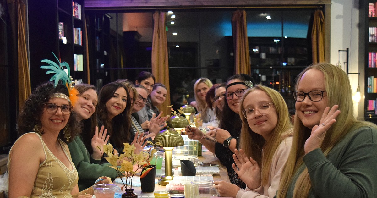Swifties' celebrate Taylor Swift's new album at Hayden bookstore
