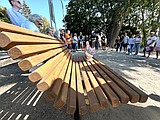 Bench dedicated to beloved swimmer at Sanders Beach
